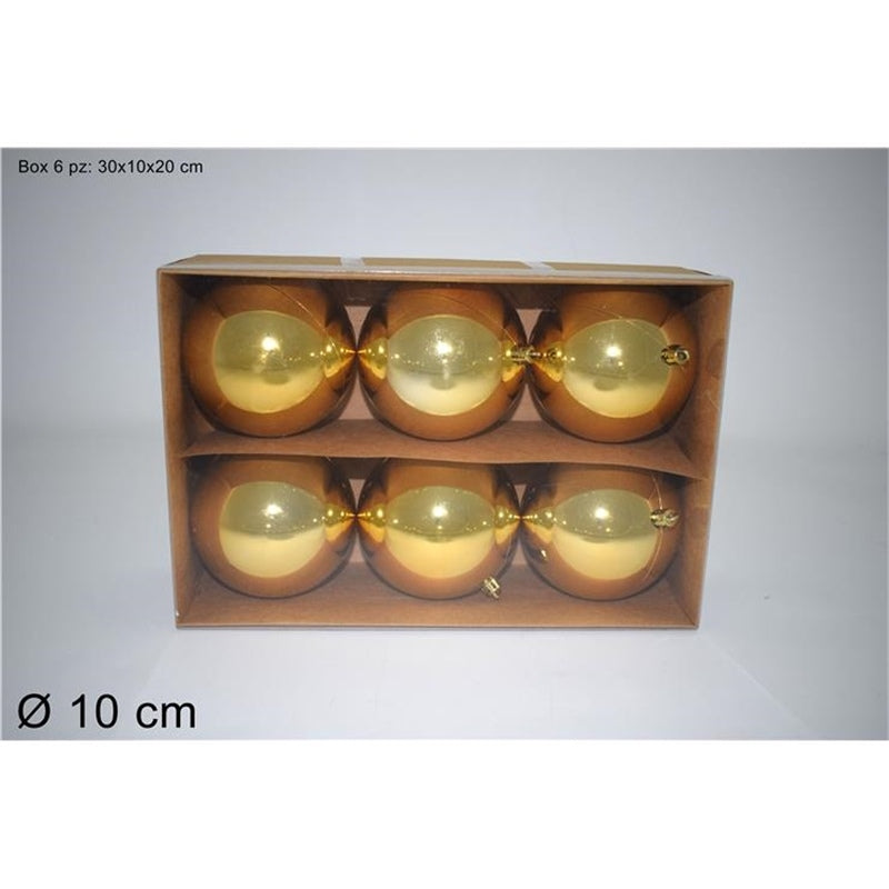 BOX 6PALLE 10CM LUCIDE ORO ART. SC5055-SY-GOLD