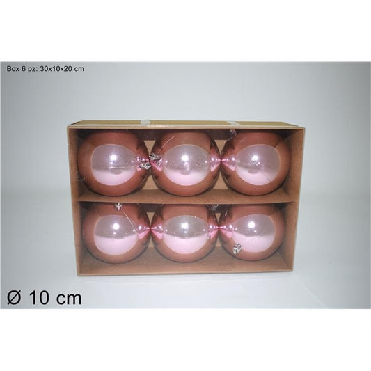 BOX 6PALLE 10CM LUCIDE ROSA ART. SC5055-SY-PINK