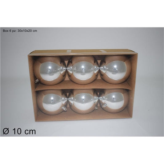 BOX 6PALLE 10CM LUCIDE SILVER ART. SC5055-SY-SILVER