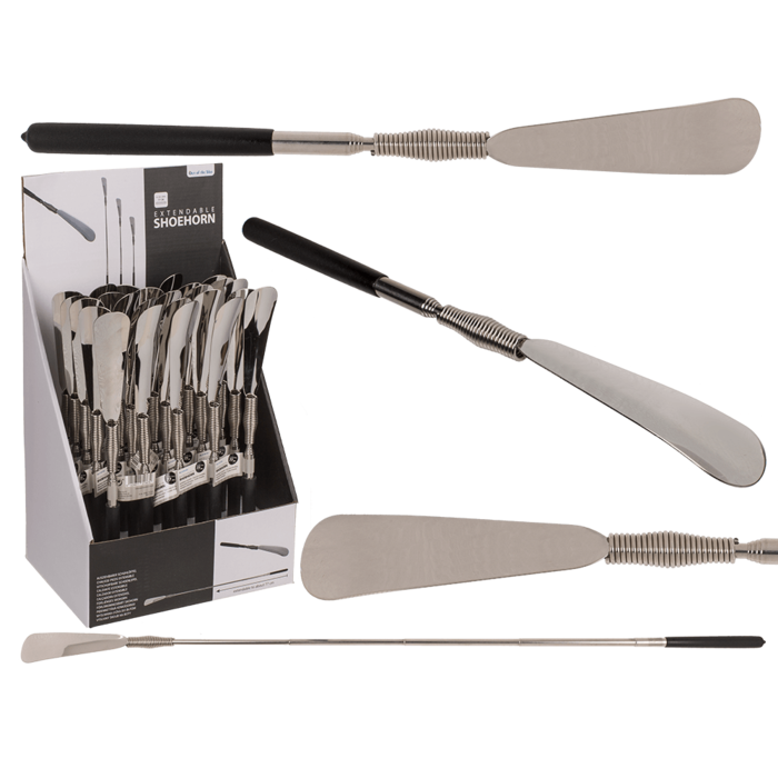 CALZASCARPE ESTENDIBILE IN METALLO CA. 77 CM 25 PZ. PER DI