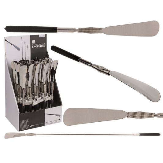 CALZASCARPE ESTENDIBILE IN METALLO CA. 77 CM 25 PZ. PER DI