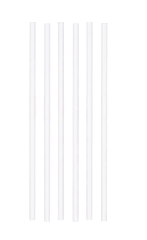 CANNUCCIA UNICOLORE BIANCO 19.7CM 25PZ