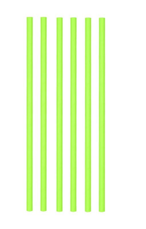 CANNUCCIA UNICOLORE VERDE 19.7CM 25PZ