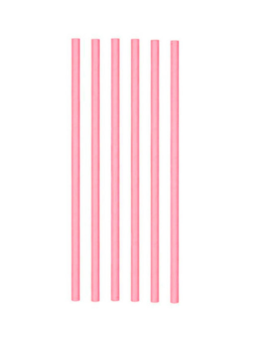 CANNUCCIA UNICOLORE ROSA 19.7CM 25PZ