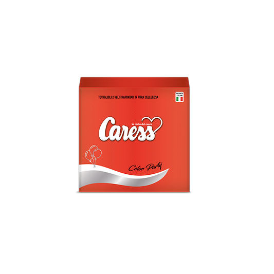 CARESS TOVAGLIOLI 33*33 ROSSO