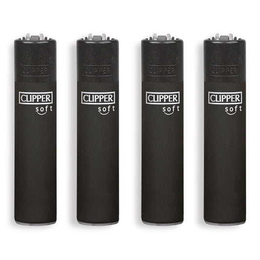 CLIPPER ACCENDINO LARGE BLACK SOFT