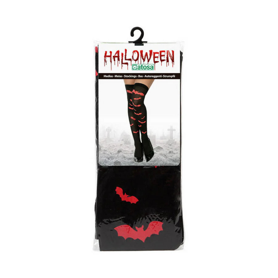 B/CART. COLLANT  HALLOWEEN  ROSSO