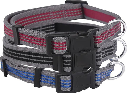 COLLARE IN NYLON CON INSERTI CATARINFRANGENTI(MW2*L35-50CM