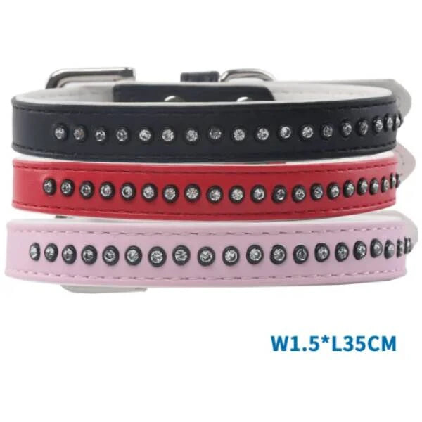 COLLARE IN PU(SW1.5*L25-31CM3 COLORI MISTI)