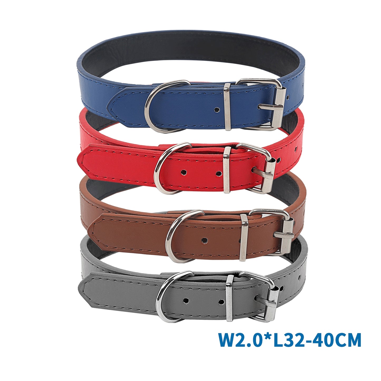 COLLARE IN PU CON INTERNO IN NEOPRENE(MW2.0*L32-40CMQUATTR