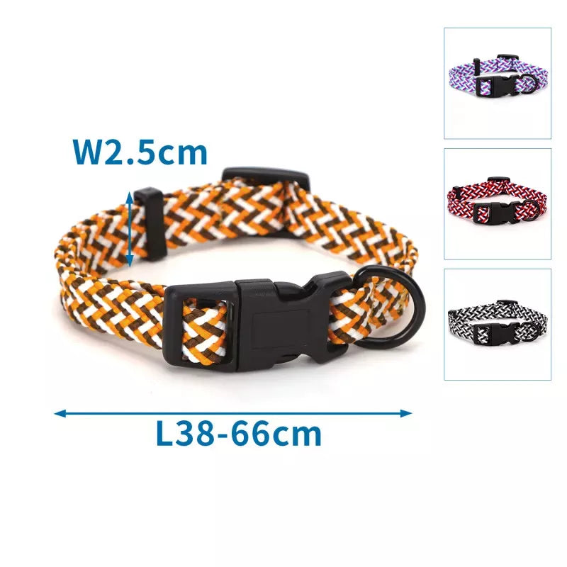 COLLARE IN TESSUTO(XLW2.5*L38-66CMQUATTRO ASSORTIMENTI DI