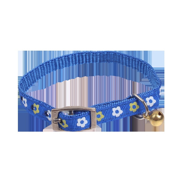 COLLARE PER GATTO CON CAMPANELLINO(W1.0*L21-28CMQUATTRO ASS