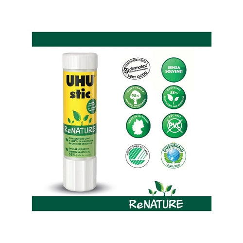 COLLA STICK UHU RENATURE 40GR