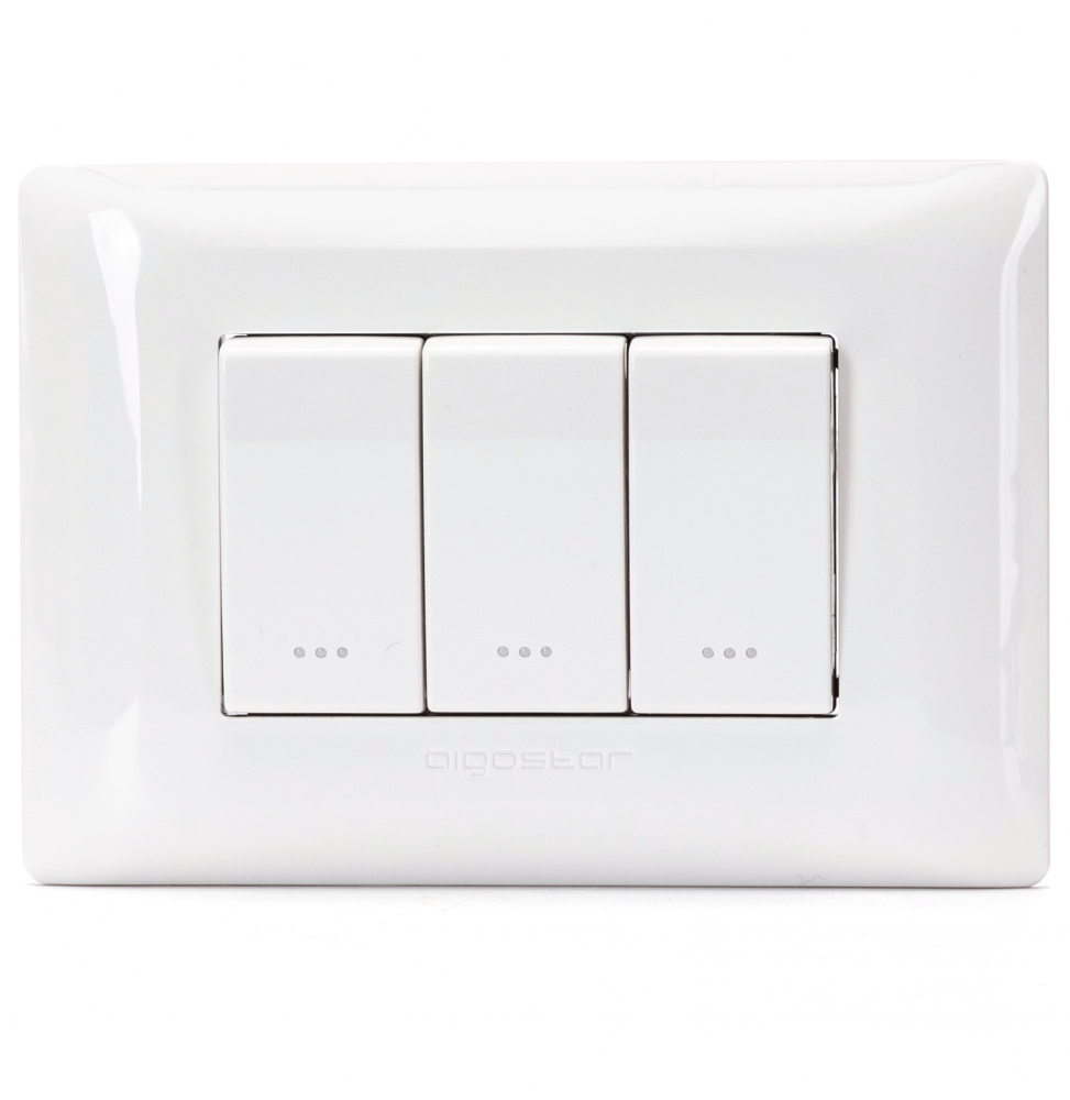 COMBINAZIONE INTERRUTTORE A 2 VIE*3 SERIE ABM