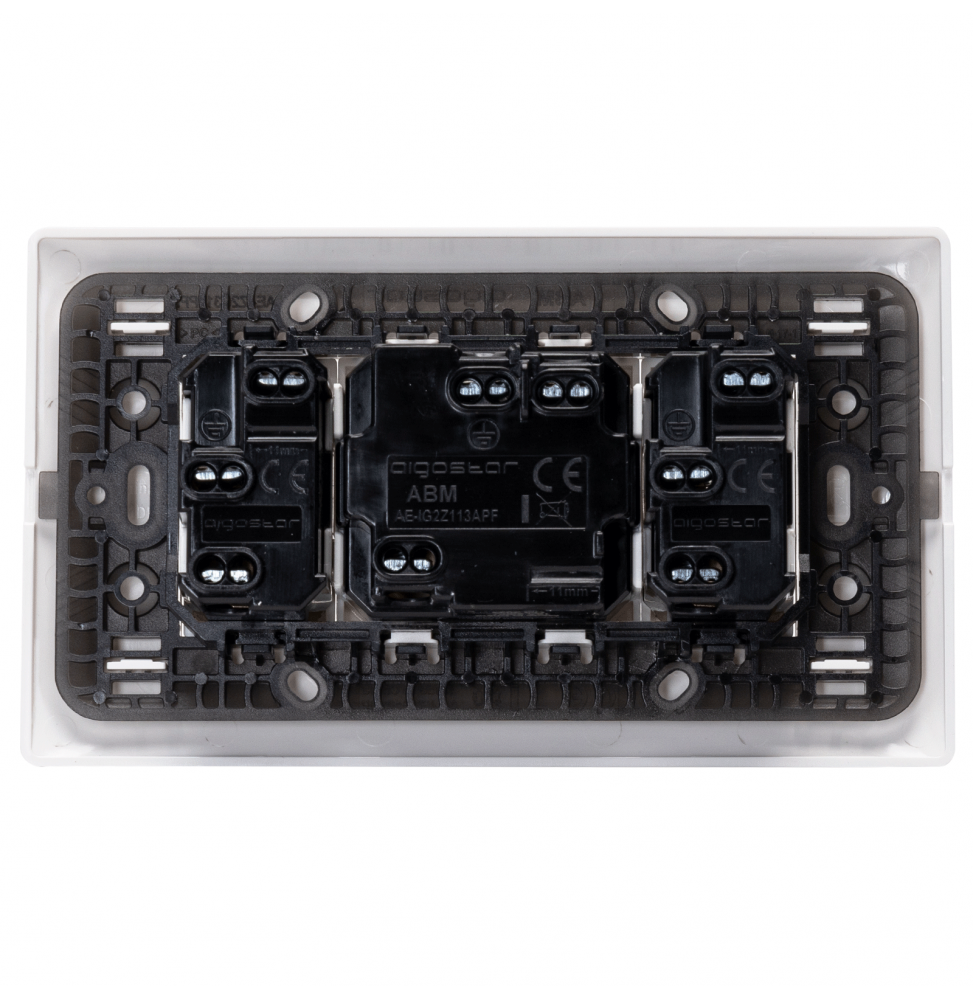 COMBINAZIONE PRESE 2*P17/11 P40 SERIE ABM