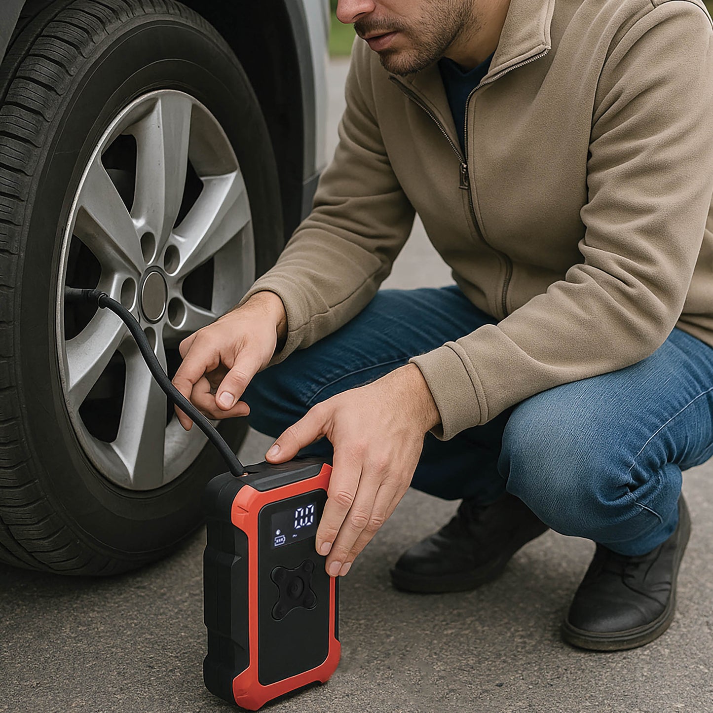 COMPRESSORE PORTATILE RICARIC.WIRELESS