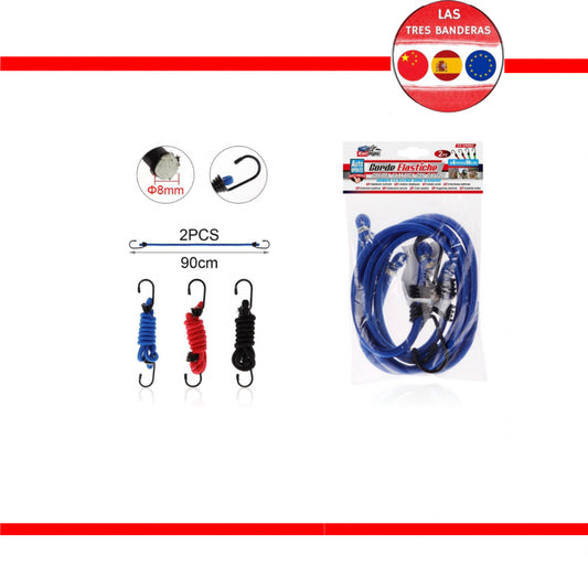 CORDE ELASTICHE 2PCS 8MM*90