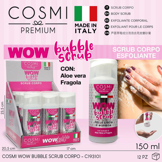 COSMI WOW BUBBLE SCRUB CORPO 150ML