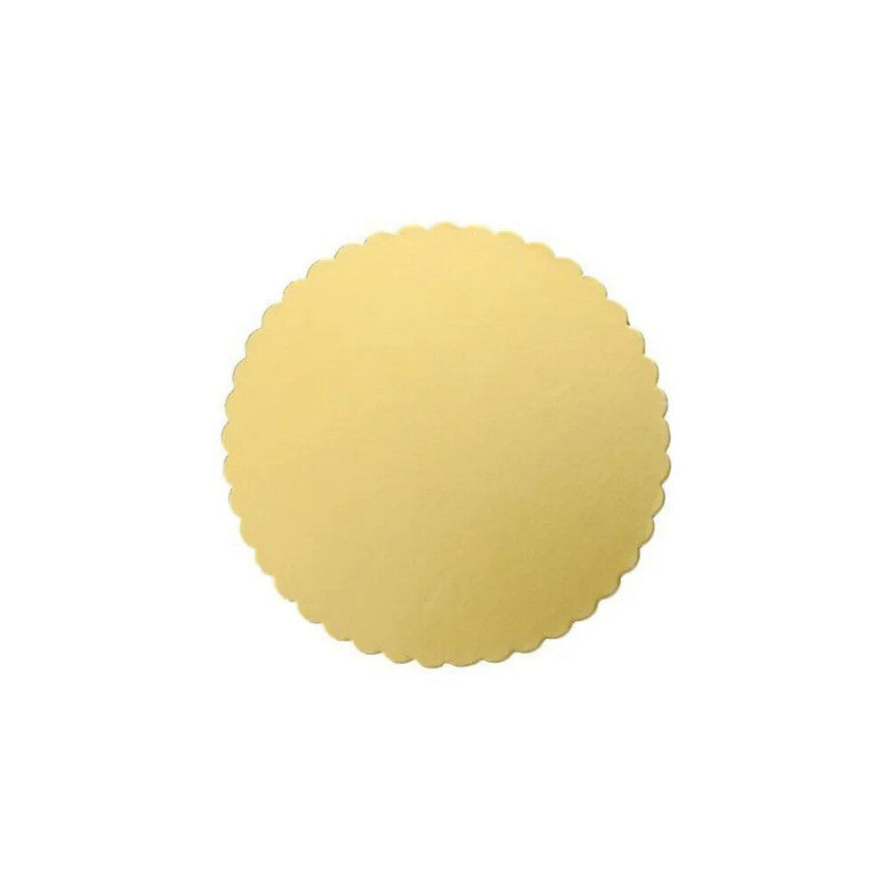 DC CASA BASE SOTTOTORTA DORATO TONDO 33CM