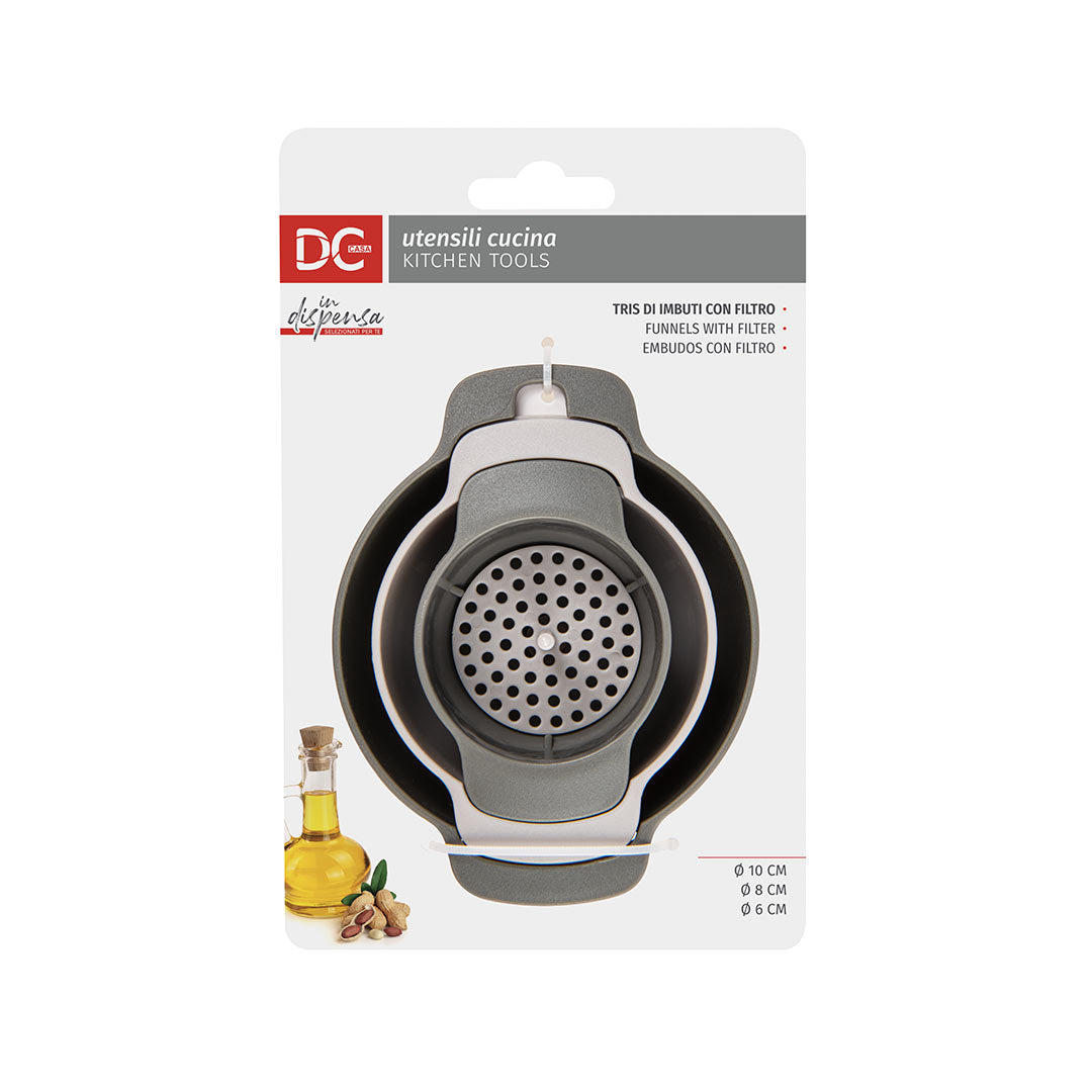 DC CASA IMBUTO PLAST. D6-8-10CM 3PZ  FILTRO