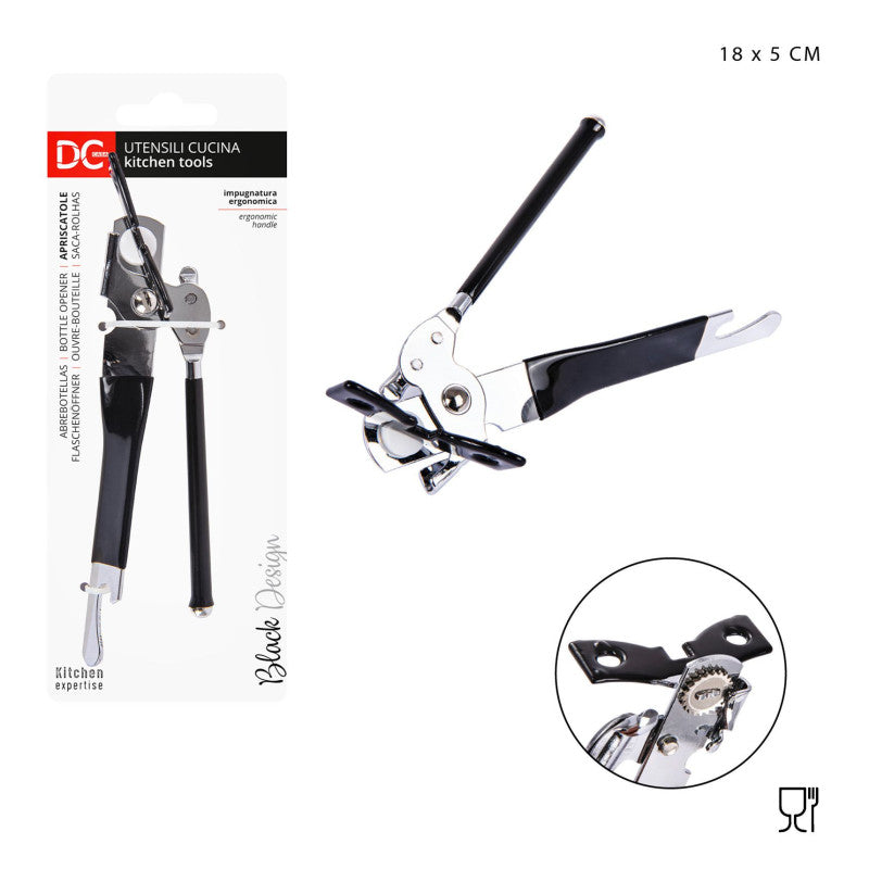 DC CASA L/BLACK APRISCATOLE METALLO 17.5X5CM