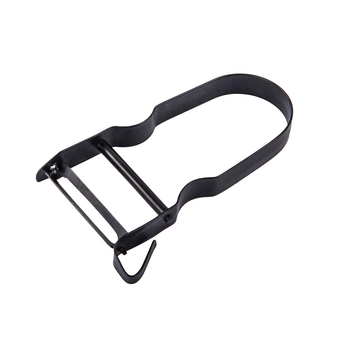 DC CASA L/BLACK PELAPATATE METALLO 11X5X1.2CM NERO