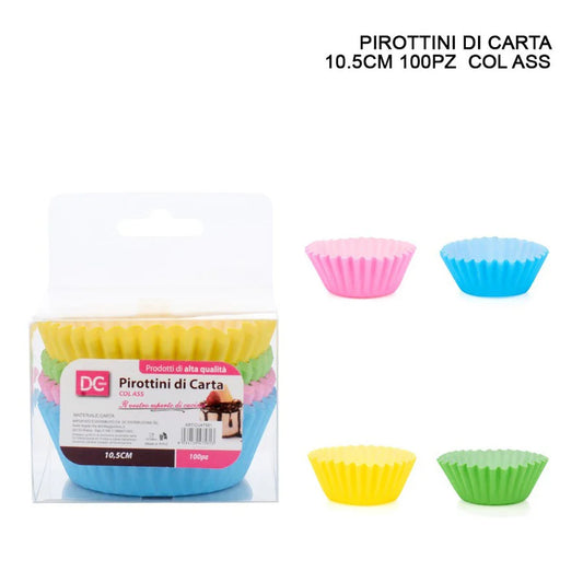 DC CASA PIROTTINO CARTA 10.5CM 100PZ