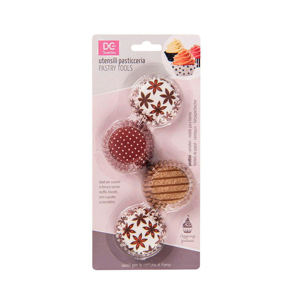 DC CASA PIROTTINO CARTA CUPCAKE  7.5CM 100PZ MARR.