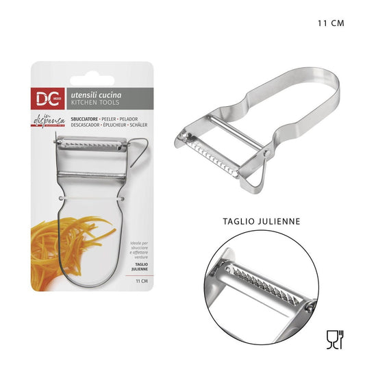 DC CASA SBUCCIATORE T/JULIENNE ACCIACIO 11X7X1.3CM