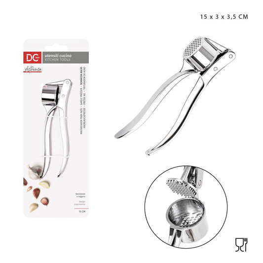 DC CASA SCHIACCIA AGLIO METALLO 15X3X3.5CM