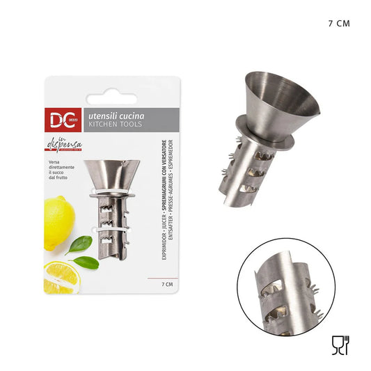 DC CASA SPREMIAGRUMI ACCIAIO 7X4CM