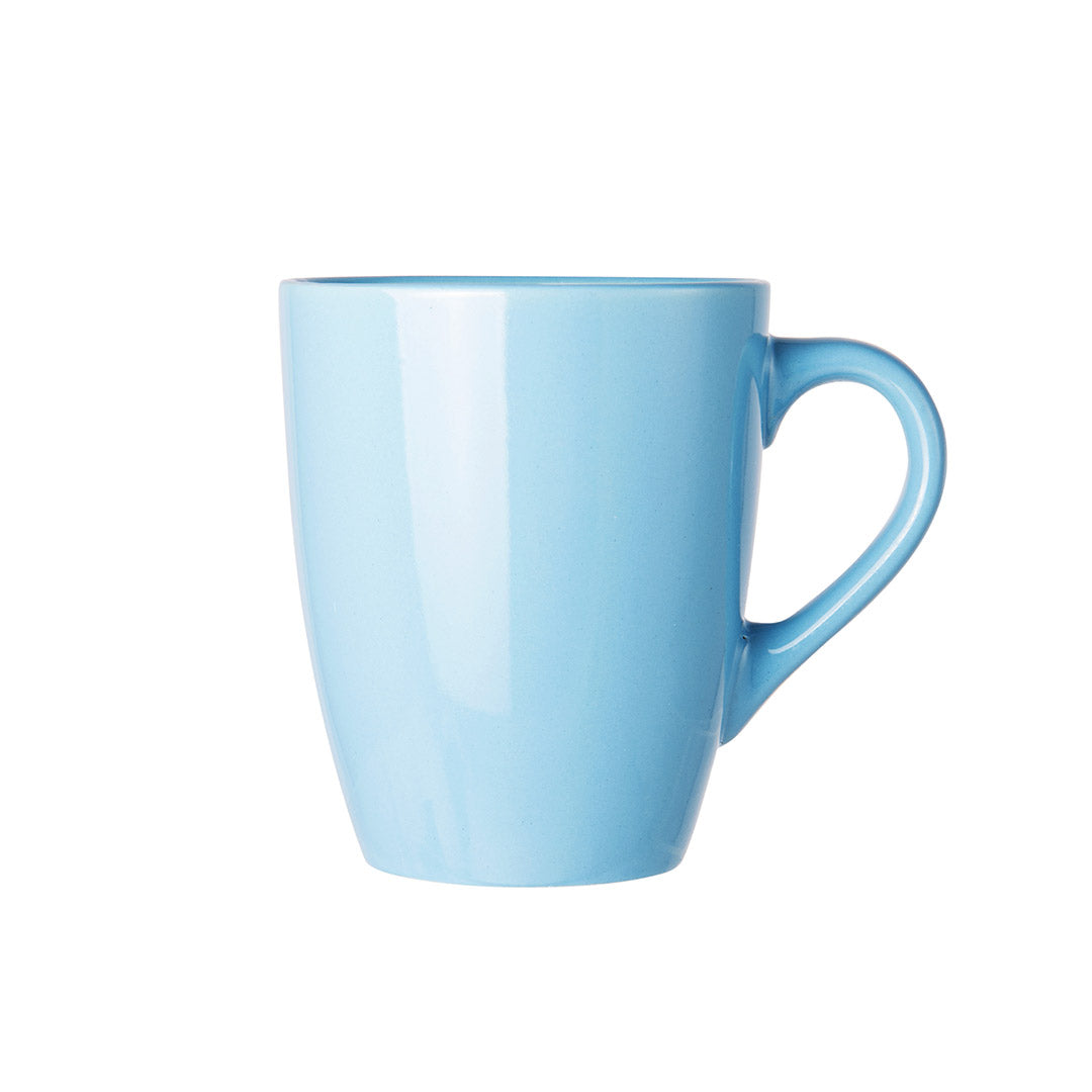 DC CASA TAZZA C/MAN. GRES 330ML CELESTE