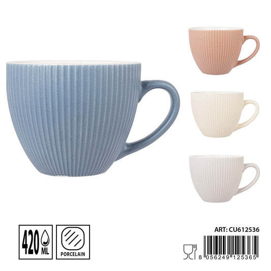 DC CASA TAZZA MUG 420ML STRIPES