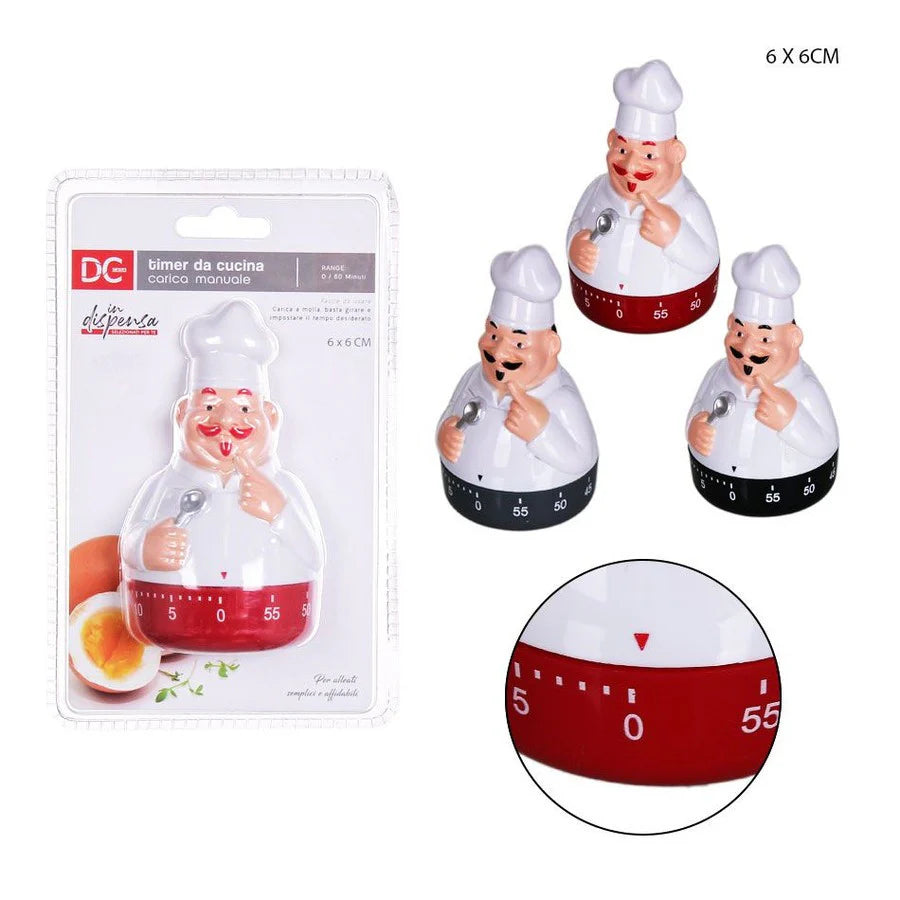 DC CASA TIMER FORMA CHEF 59X59X106MM