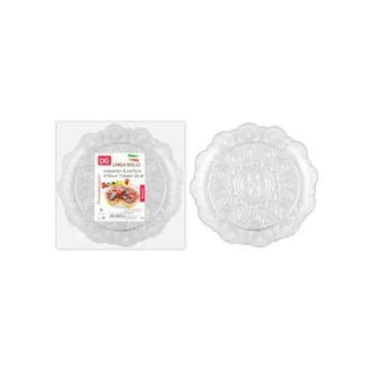 DC CASA VASSOIO PLASTICA STELLA TONDO 24CM