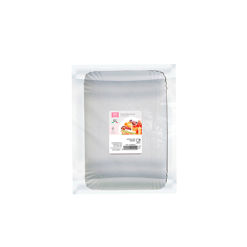 DC CASA VASSOIO RETTANG. BIANCO 52X40CM