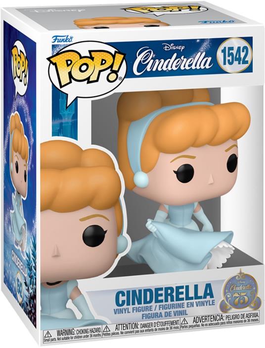 DISNEY  CINDERELLA 75TH ANNIVERSARY - POP FUNKO VINYL FIGURE