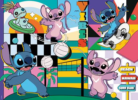 DISNEY PUZZLE DF MAXIFLOOR 108 LILO   STITCH