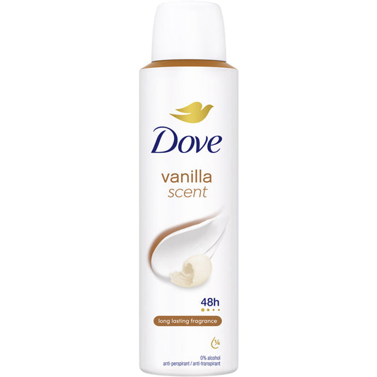 DOVE DEO VANILLA 48H SPR.ML150