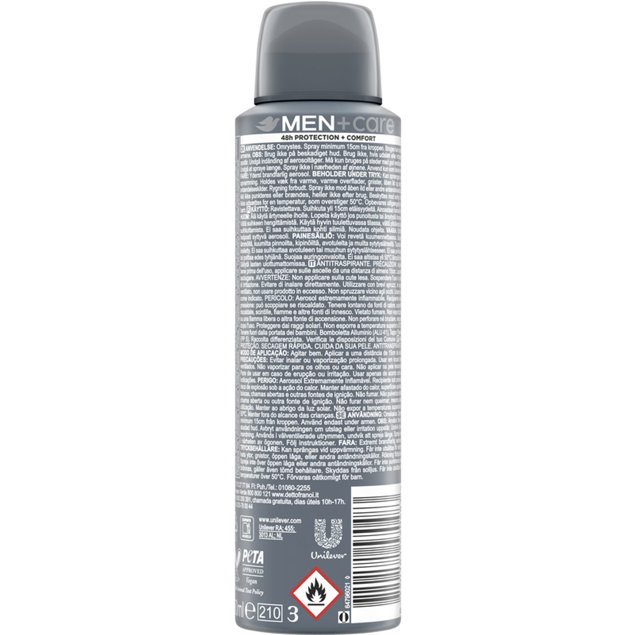 DOVE MEN DEO FR.48H SPR. ML150