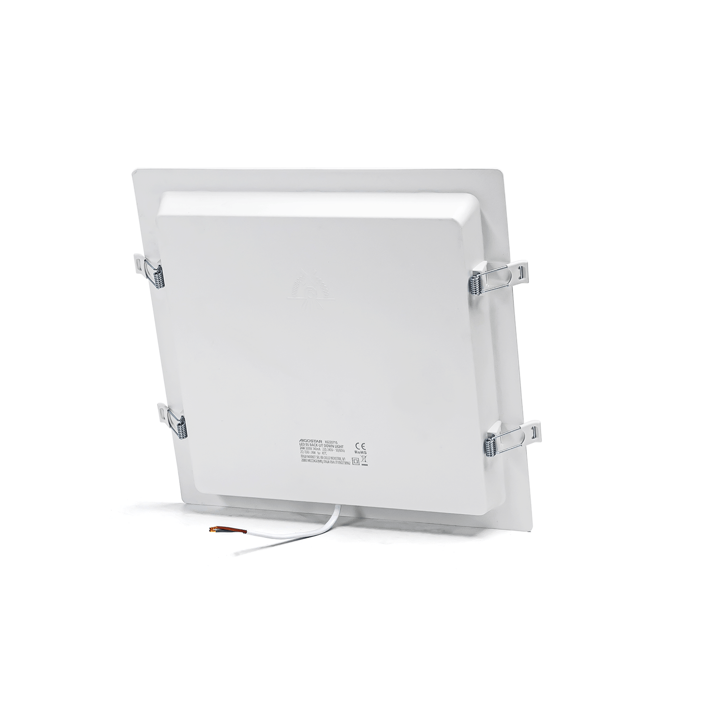 DOWNLIGHT LED E6 QUADRATO DA INCASSO 24W LUCE NATURALE(24W4