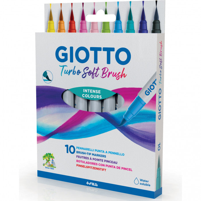 ESP. GIOTTO TURBO SOFT BRUSH 10COL.