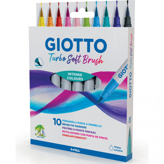 ESP. GIOTTO TURBO SOFT BRUSH 10COL.