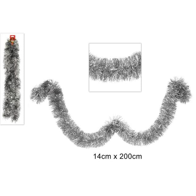 FILO ADDOBBO 14CM X 2 MT SILVER HC17-14(SILVER)