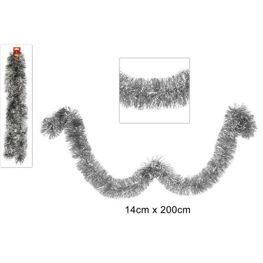 FILO ADDOBBO 14CM X 2 MT SILVER HC17-14(SILVER)