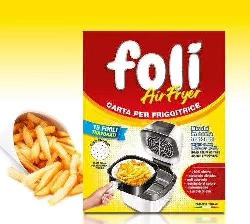 FOLI AIR FRYER FOGLI PER FRIG. ARIA DIAMETRO 20CM