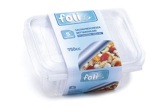 FOLI PACK CONT SALVAFRESCHEZ. 750CC 5 PZ RETT.