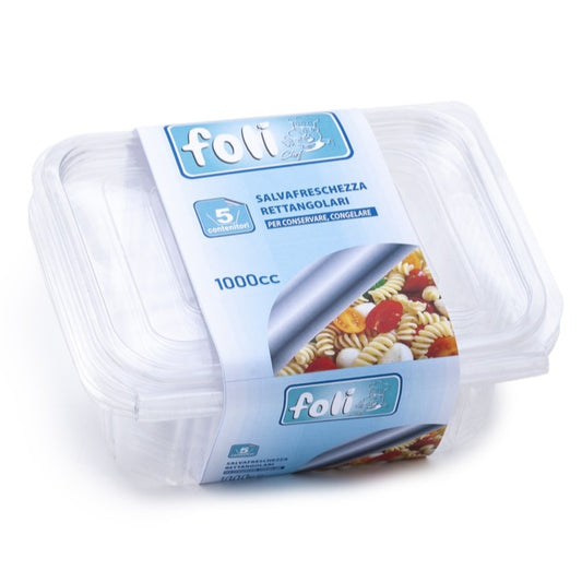 FOLI PACK CONT SALVAFRESCHEZ. 1000CC 5 PZ RETT.