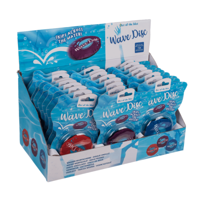 AQUA-FRISBEE CIRCA 7 X 24 CM 3 COLORI ASS. TPR E POLIE