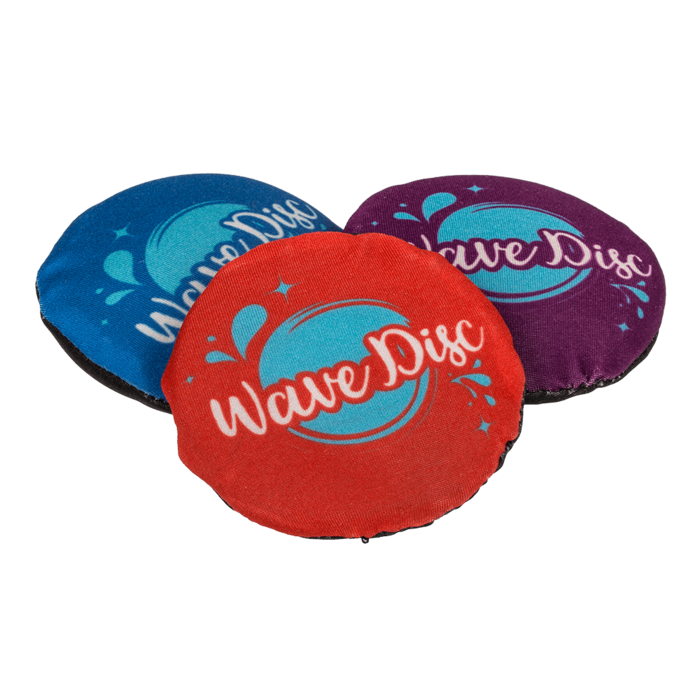 AQUA-FRISBEE CIRCA 7 X 24 CM 3 COLORI ASS. TPR E POLIE